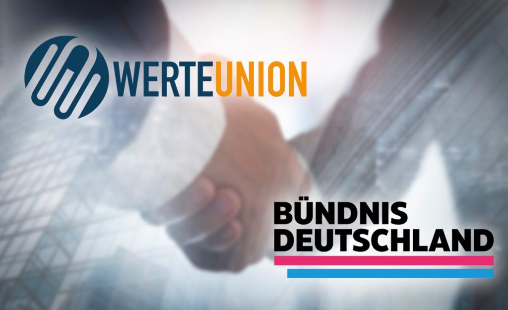 Fusion WerteUnion Bündnis Deutschland